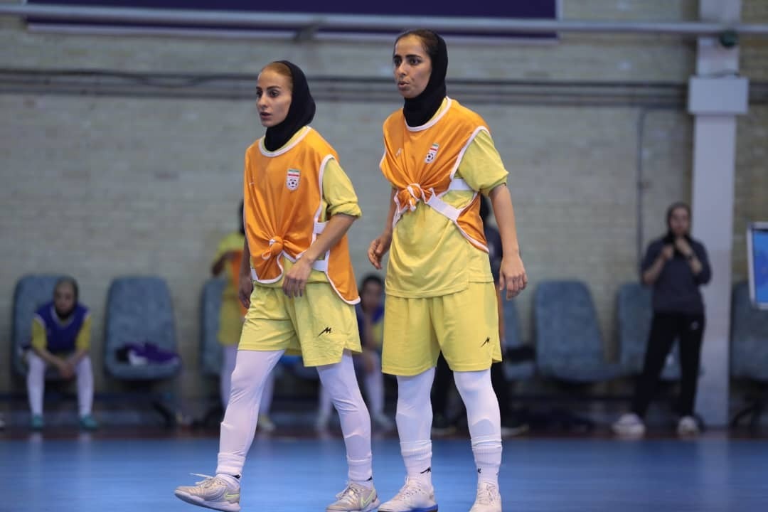 برگزاری تمرین فنی و تاکتیکی تیم ملی فوتسال بانوان