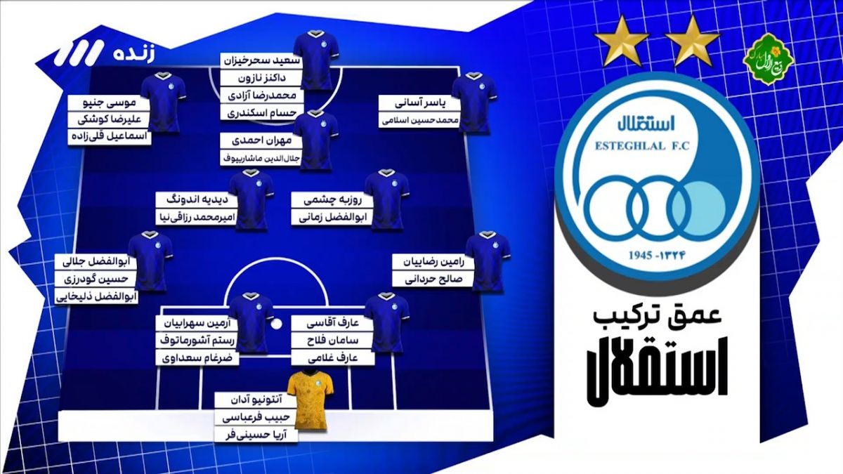 بررسی عمق اسکواد استقلال در فصل جدید لیگ برتر