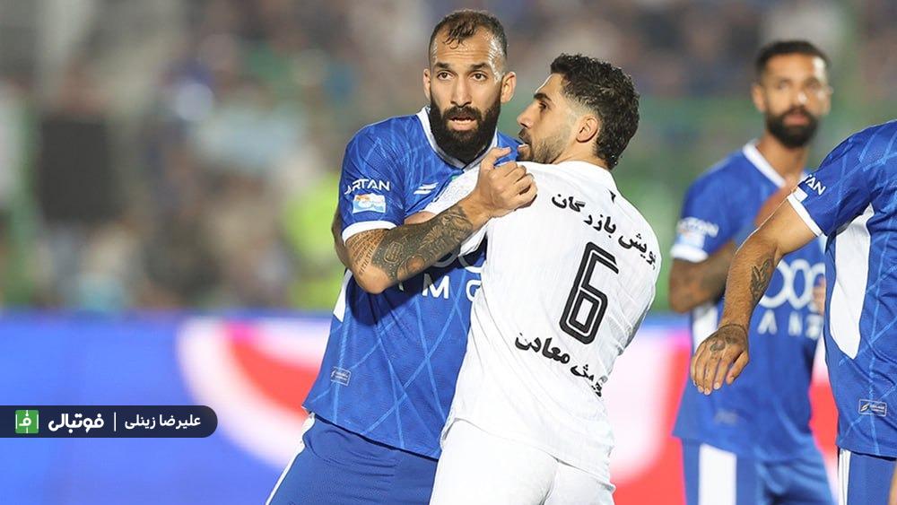 گزارش زنده/ استقلال یک - ذوب‌آهن سه (پایان نیمه نخست)