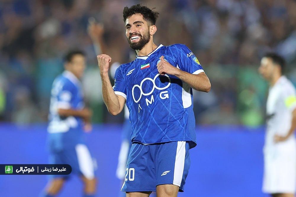 باز هم کوشکی و باز هم گلزنی با ضربه سر؛ فلفل نبین چه ریزه!