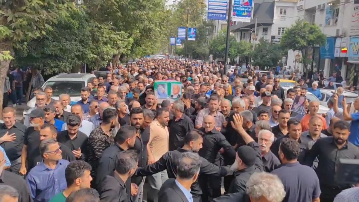 حضور گسترده بابلی‌ها در مراسم تشییع پیکر امامعلی حبیبی اسطوره کشتی ایران