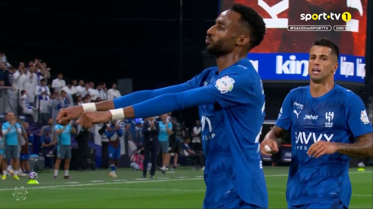 گل اول الهلال به الریاض (منصور الحربی)