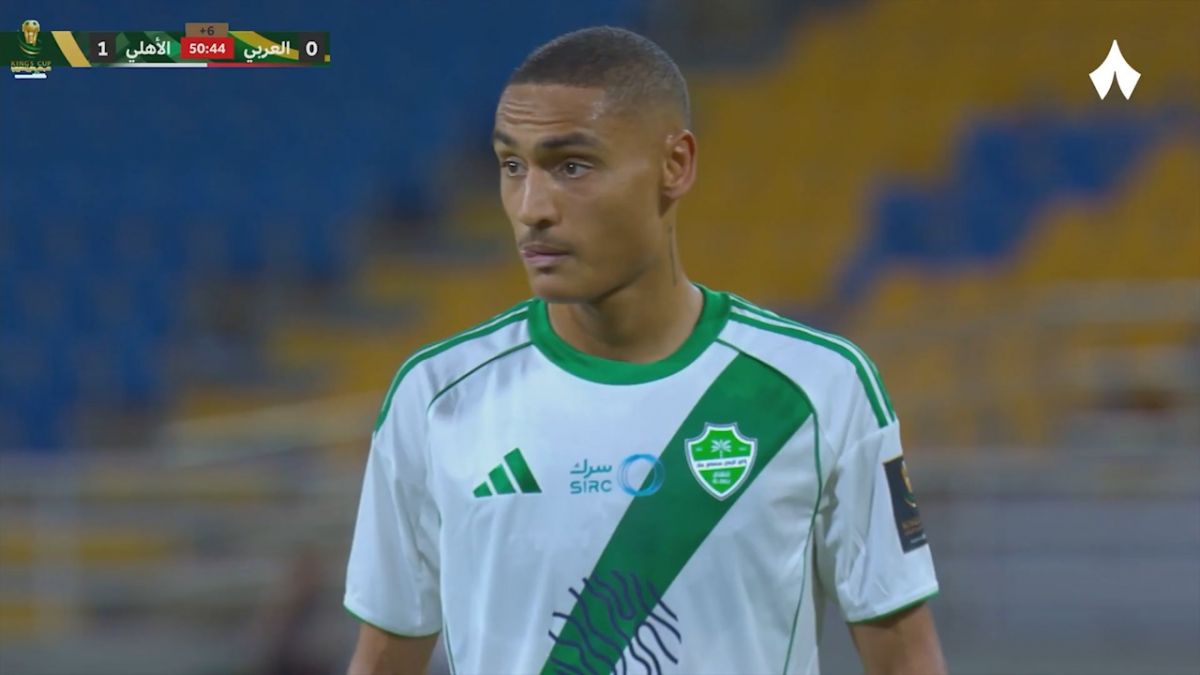 گل دوم الاهلی عربستان به العربی (سوپرگل انزو میلوت)