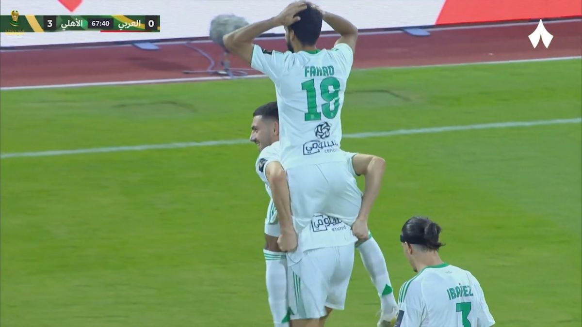 گل سوم الاهلی عربستان به العربی (الرشیدی)