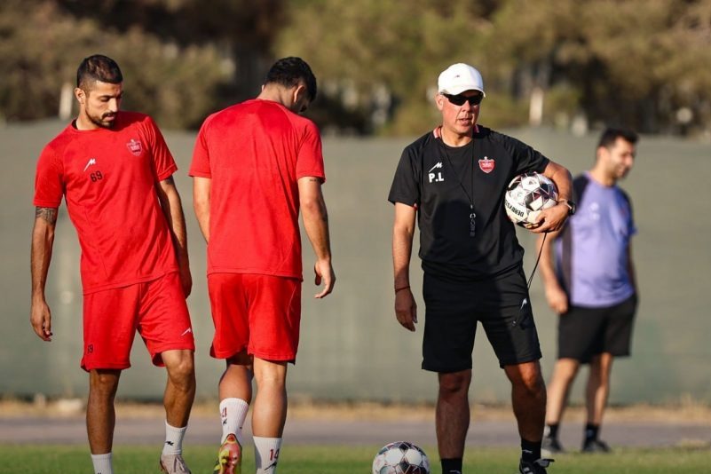 برگزاری تمرینات پرسپولیس با برنامه‌های ترکیبی و تاکتیکی