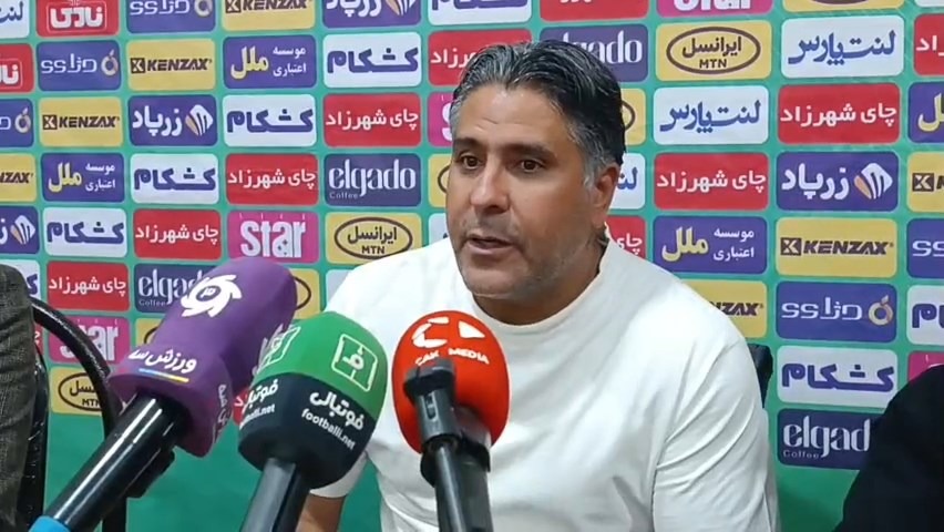 صحبتهای قاسم شهبا سرمربی مس شهربابک بعد از دیدار مقابل فرد البرز