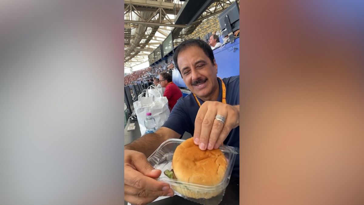 گزارش جالب حمید معصومی‌نژاد؛ ساندویچ ویژه خبرنگاران در ورزشگاه رم