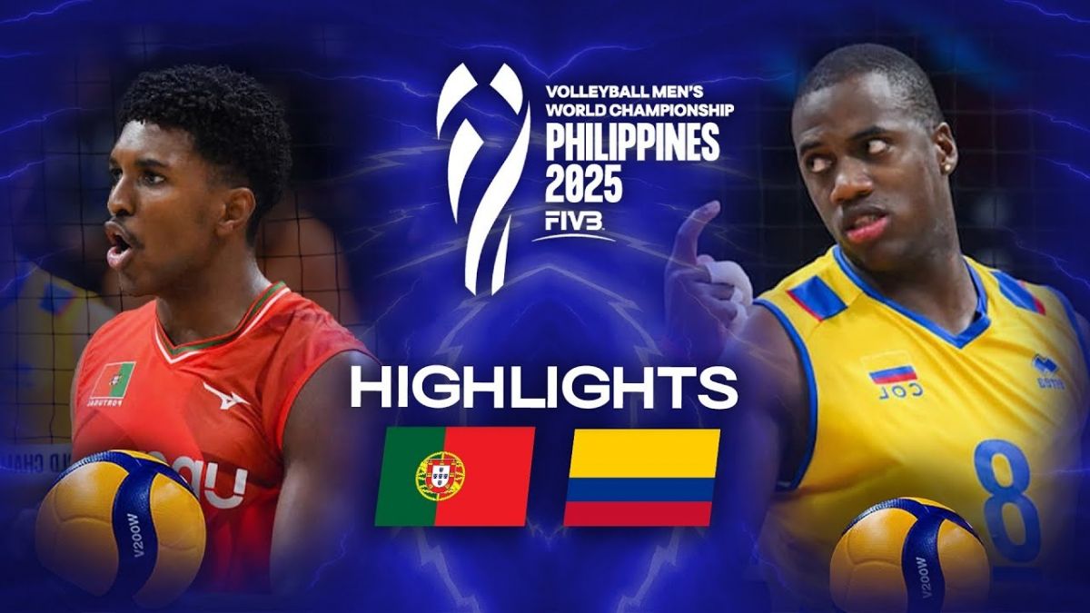 خلاصه بازی پرتغال 3-2 کلمبیا (والیبال قهرمانی جهان 2025)
