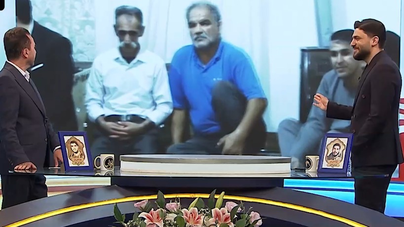 تذکر مجری برنامه کشتی به همکار خود بابت رفتارش روی آنتن زنده!