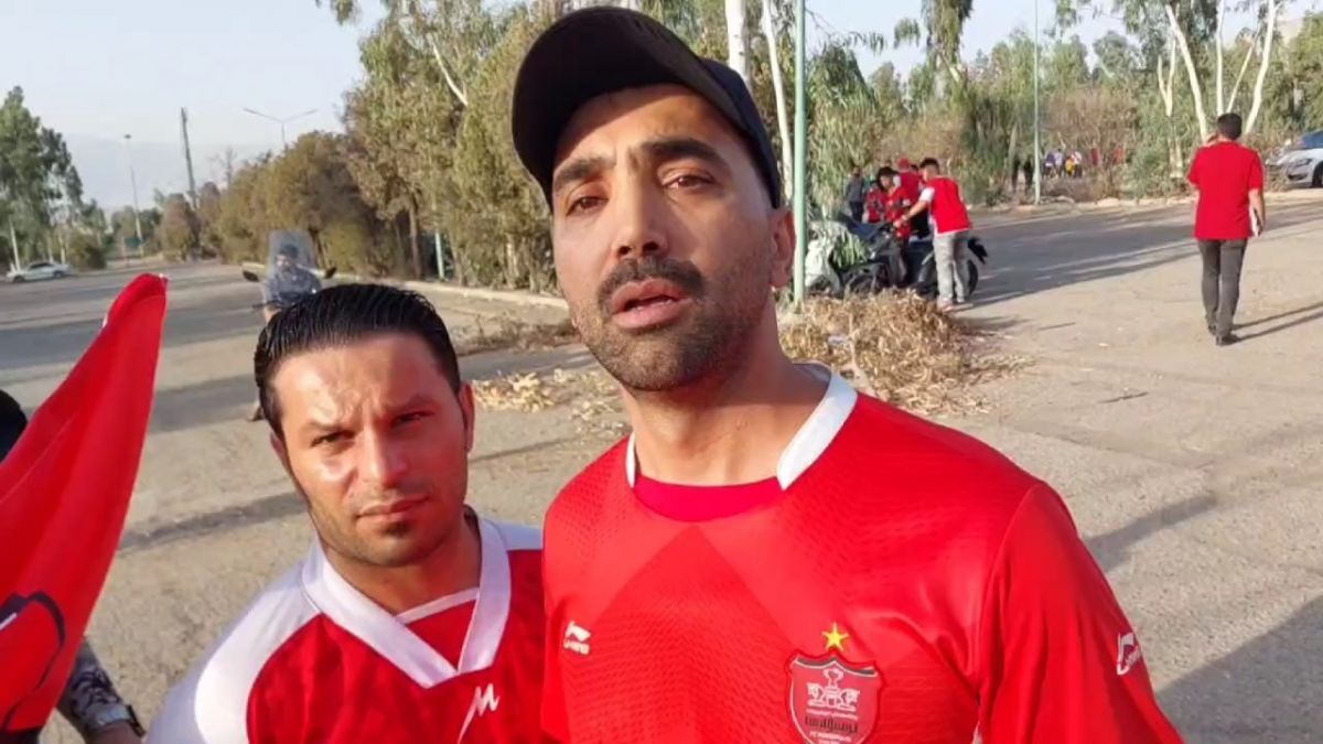 ناراحتی هواداران پرسپولیس از بازی در ورزشگاه تختی