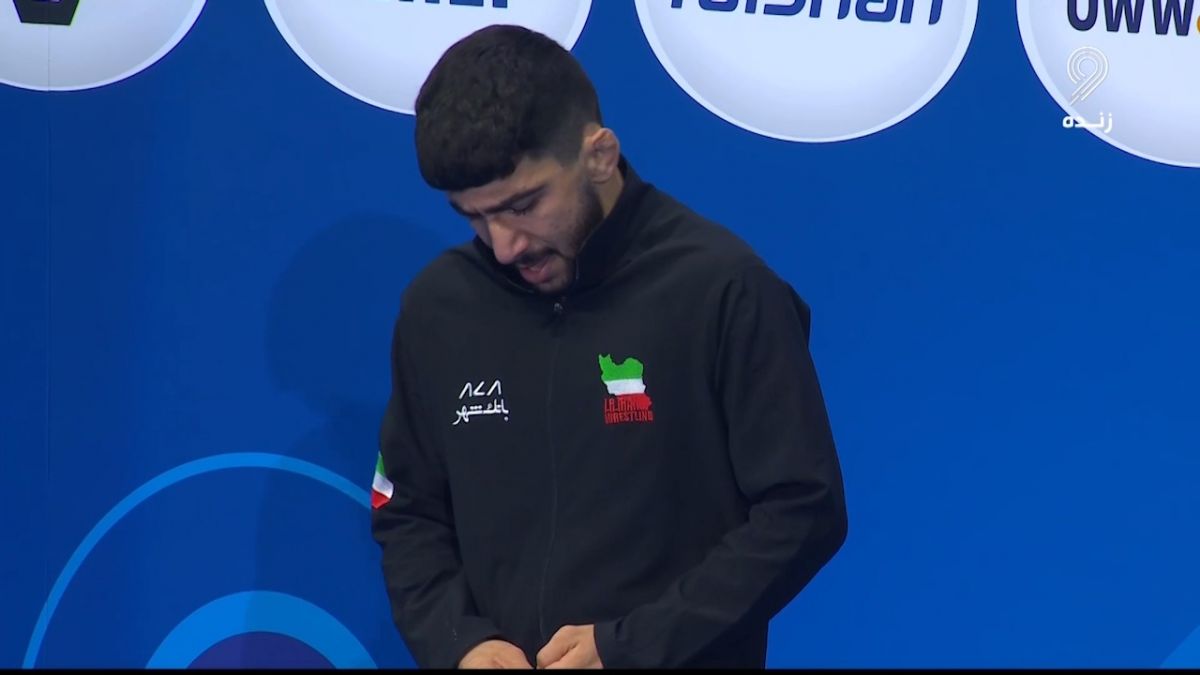 اشکهای پیام احمدی، پس از ناکامی در رسیدن به مدال برنز