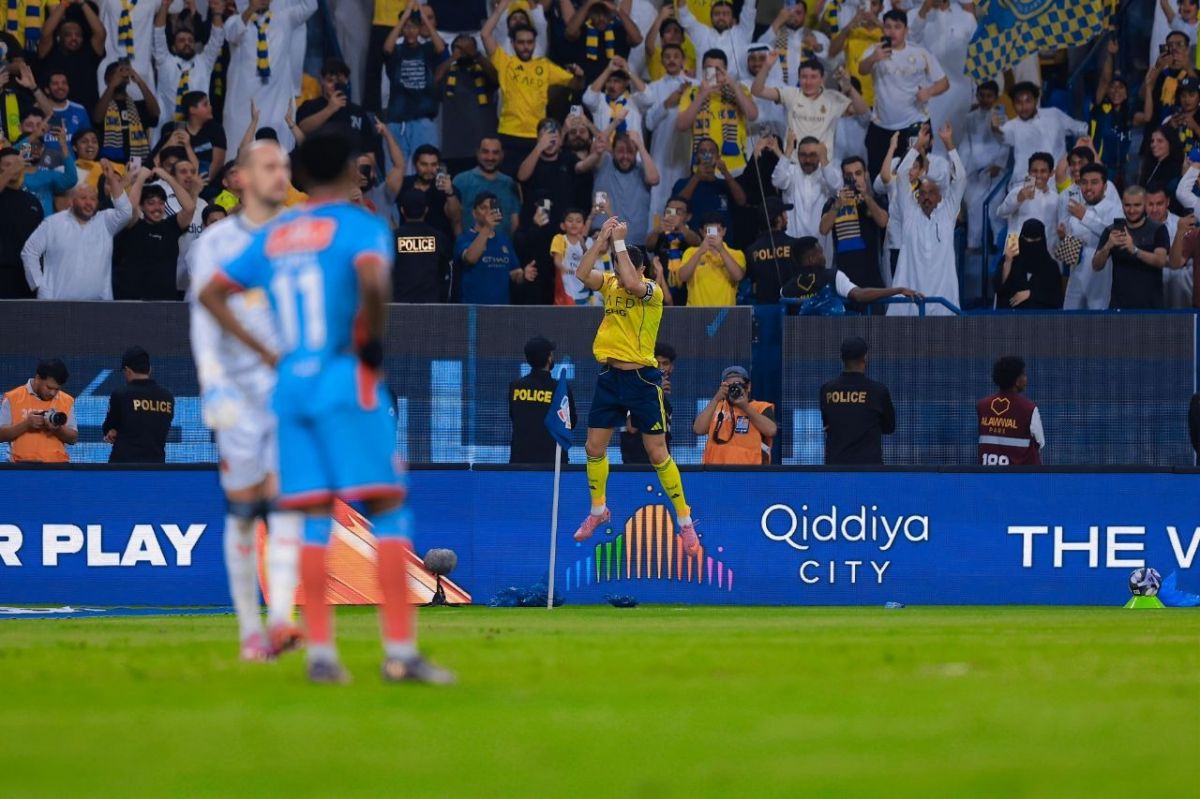برد پنج گله النصر با درخشش کریستیانو رونالدو