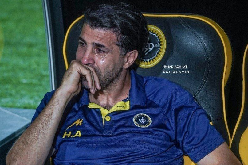 اشک‌های تلخ هادی عقیلی پس از شکست سپاهان!