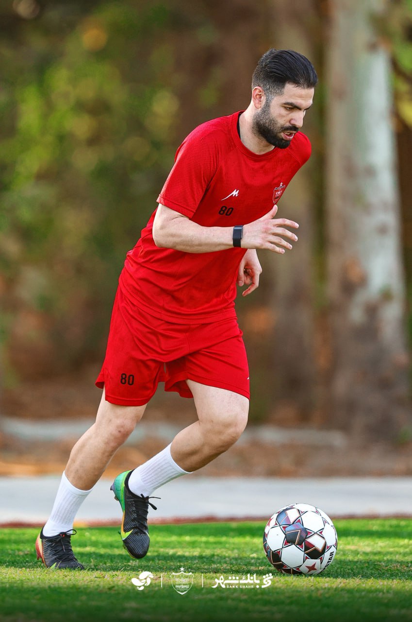 تصاویری از تمرین امروز پرسپولیس