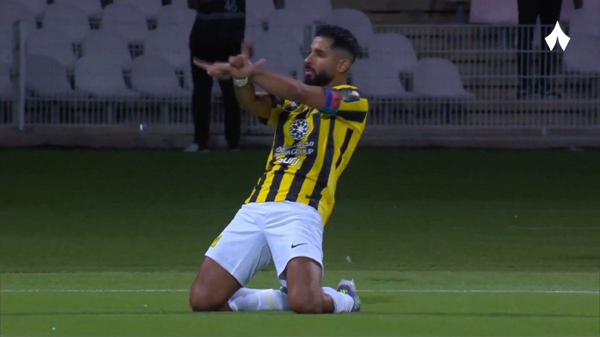 گل اول الاتحاد به الوحده عربستان (صالح الشهری - پنالتی)