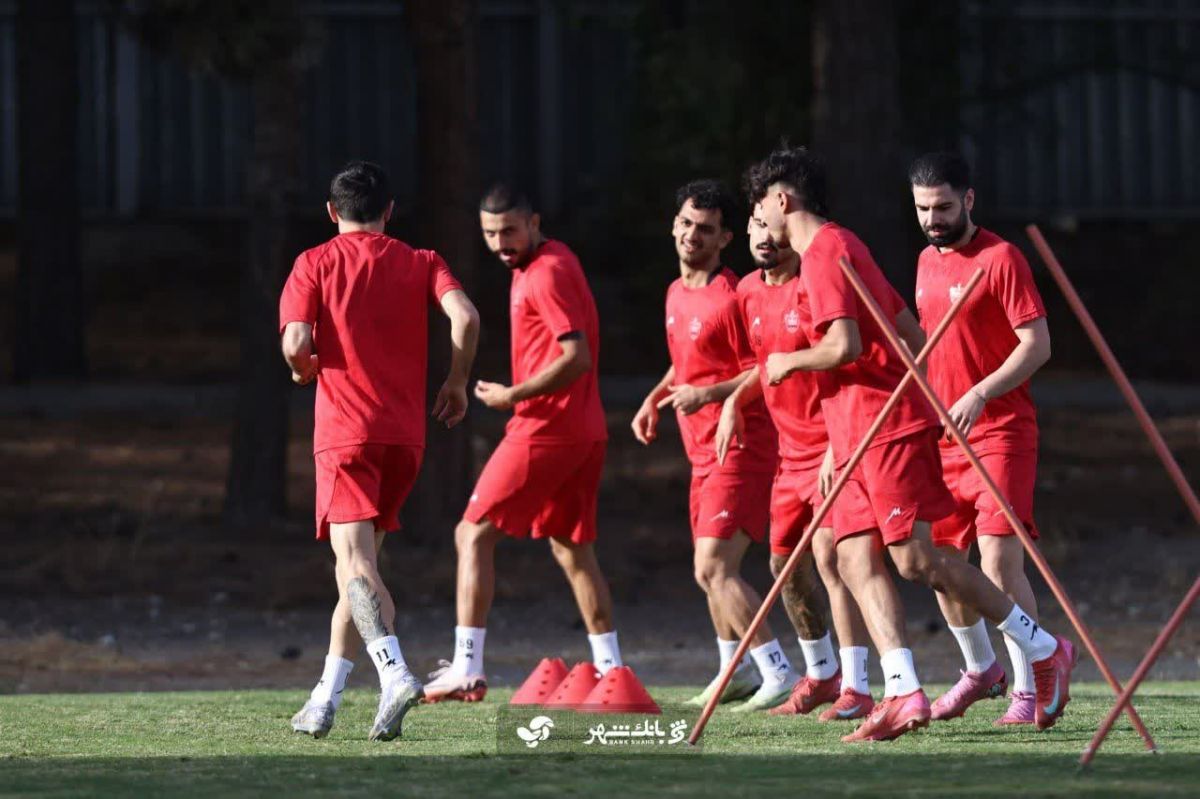  تصاویری از تمرین امروز 2 مهر تیم پرسپولیس