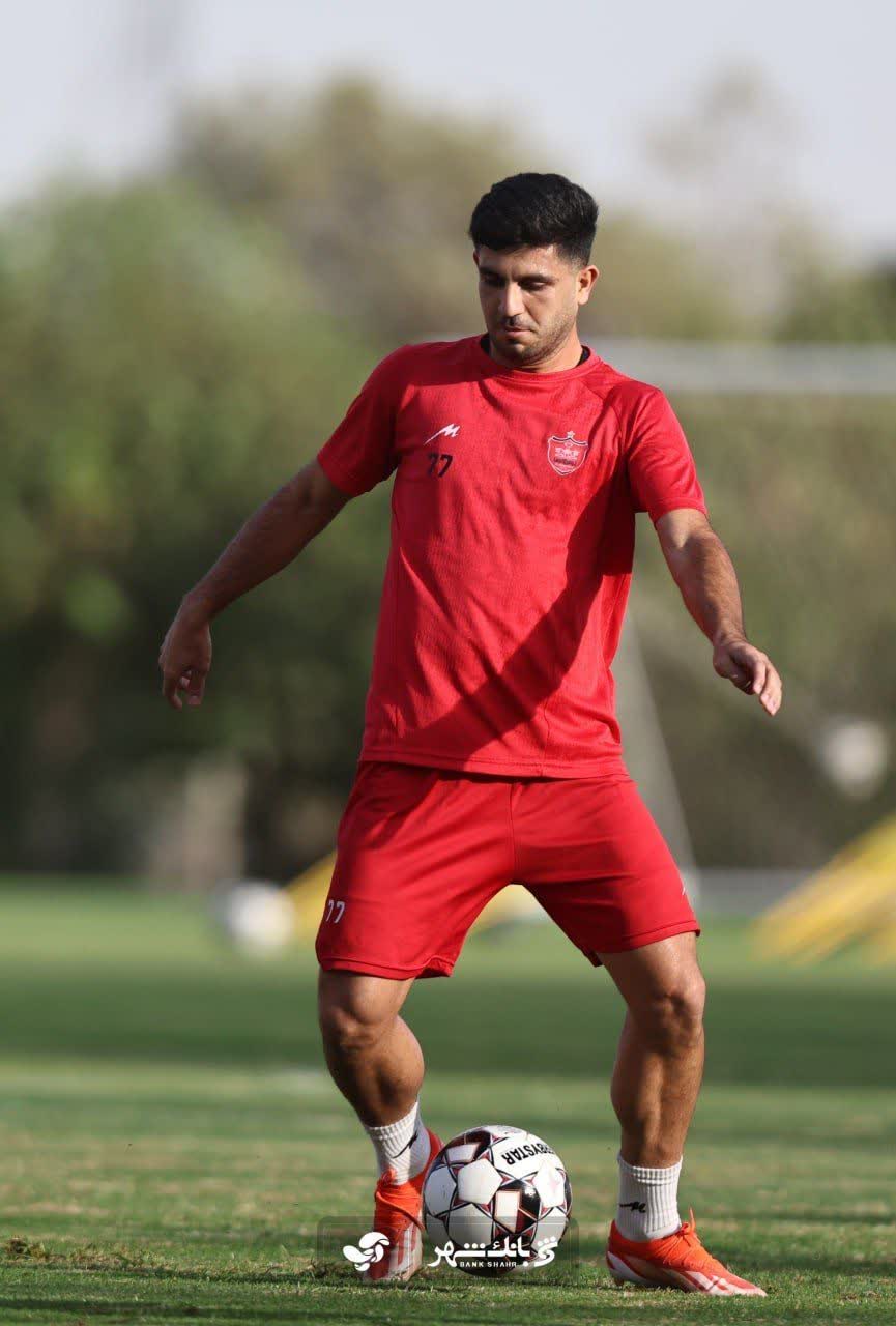  تصاویری از تمرین امروز 2 مهر تیم پرسپولیس