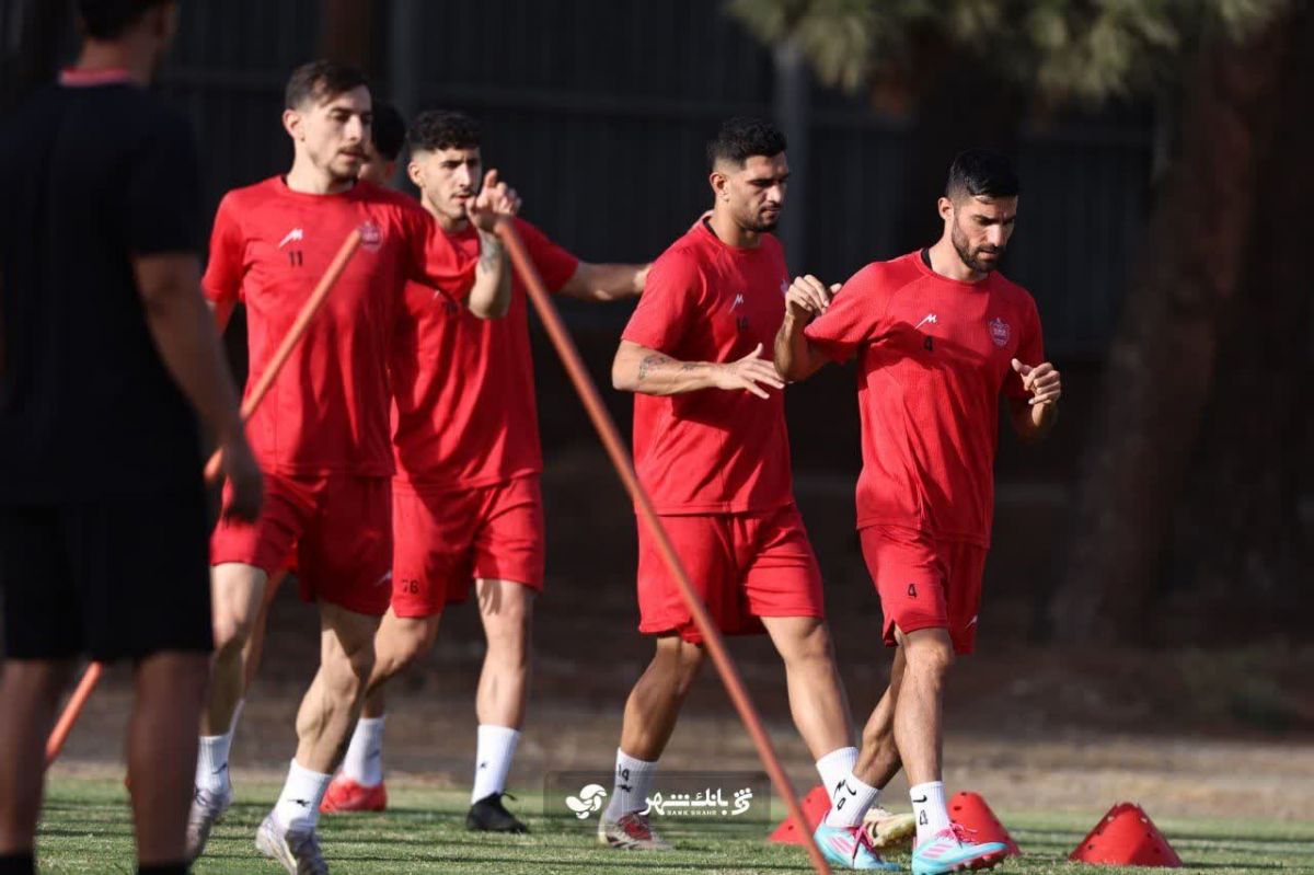 تصاویری از تمرین امروز 2 مهر تیم پرسپولیس