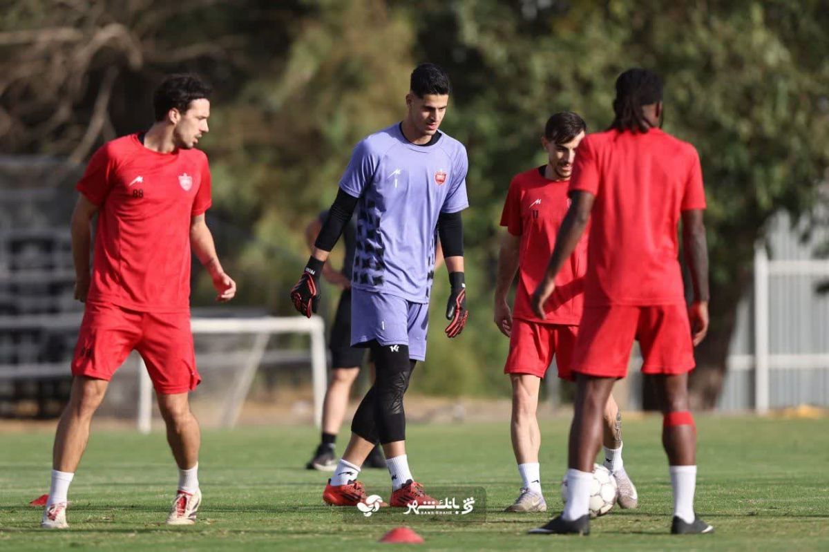  تصاویری از تمرین امروز 2 مهر تیم پرسپولیس