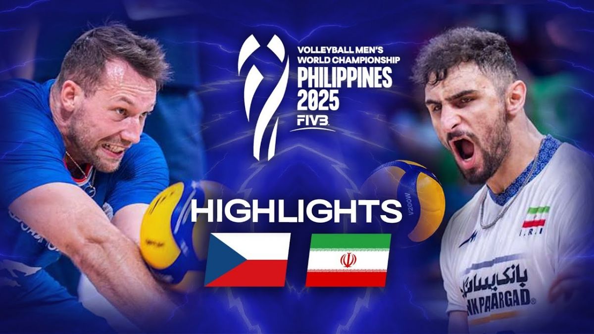 خلاصه بازی جمهوری چک 3-1 ایران (والیبال قهرمانی جهان 2025)