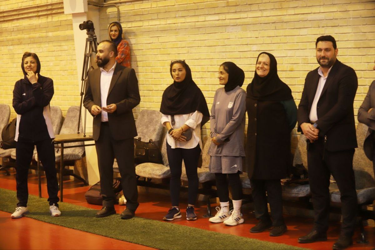 تصاویری از برگزاری تمرین ملی‌پوشان فوتسال بانوان