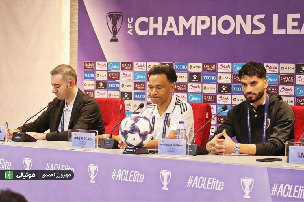 گزارش تصویری اختصاصی/ نشست خبری مورایس و محمد قربانی پیش از دیدار با تراکتور