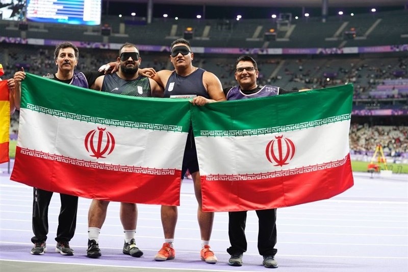 دوگانه طلا و نقره ایران در پرتاب وزنه پارادوومیدانی