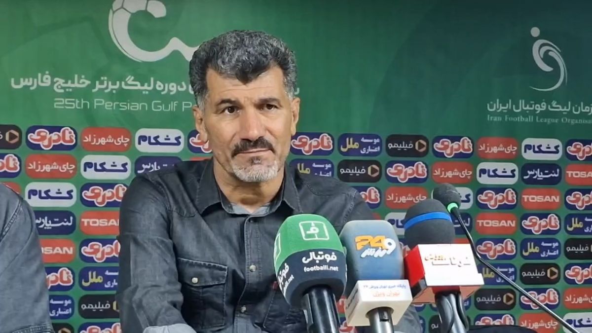 صحبتهای داریوش یزدی سرمربی نیروی زمینی بعد از بازی با بعثت کرمانشاه