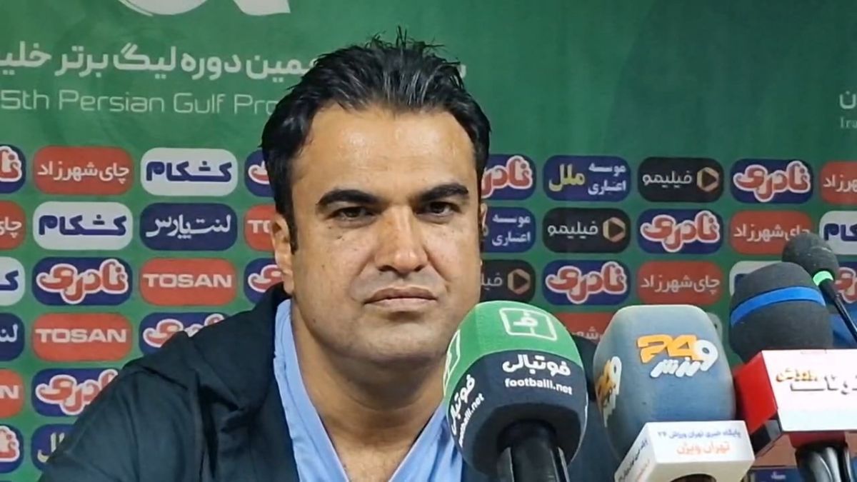 صحبتهای محمد میرترابی سرمربی بعثت کرمانشاه بعد از بازی با نیروی زمینی