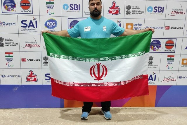 نماینده ایران در پارادوومیدانی با رکوردشکنی جهانی به مدال طلا رسید