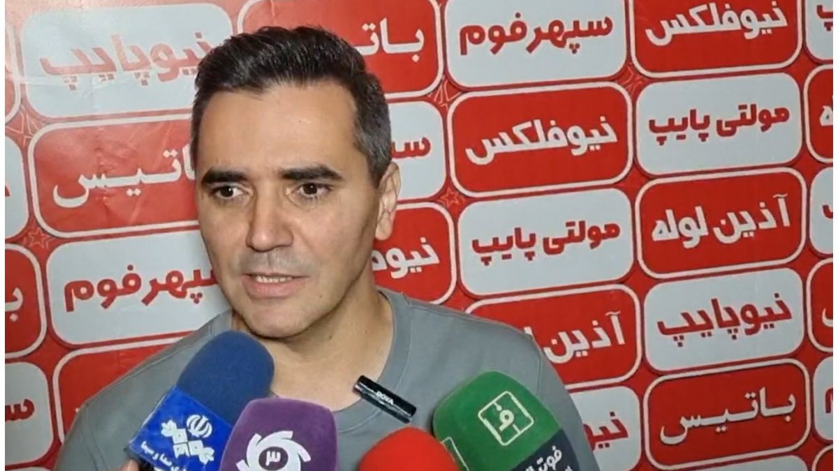 حواشی و صحبت‌های سرمربیان تیم فوتسال گیتی پسند و سن ایچ ساوه در پایان بازی دو تیم