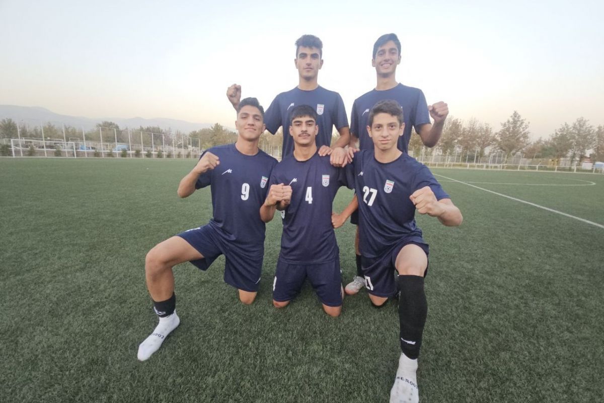 تست پزشکی و تمرین تاکتیکی در سومین روز اردوی تیم ملی نوجوانان