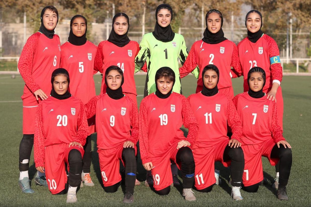 گزارش تصویری /دیدار تیم ملی دختران زیر ۱۷ مقابل ستارگان ثمین