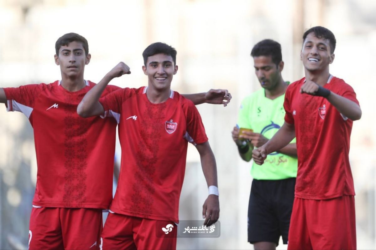 برتری پرگل جوانان پرسپولیس مقابل سفیر تهران