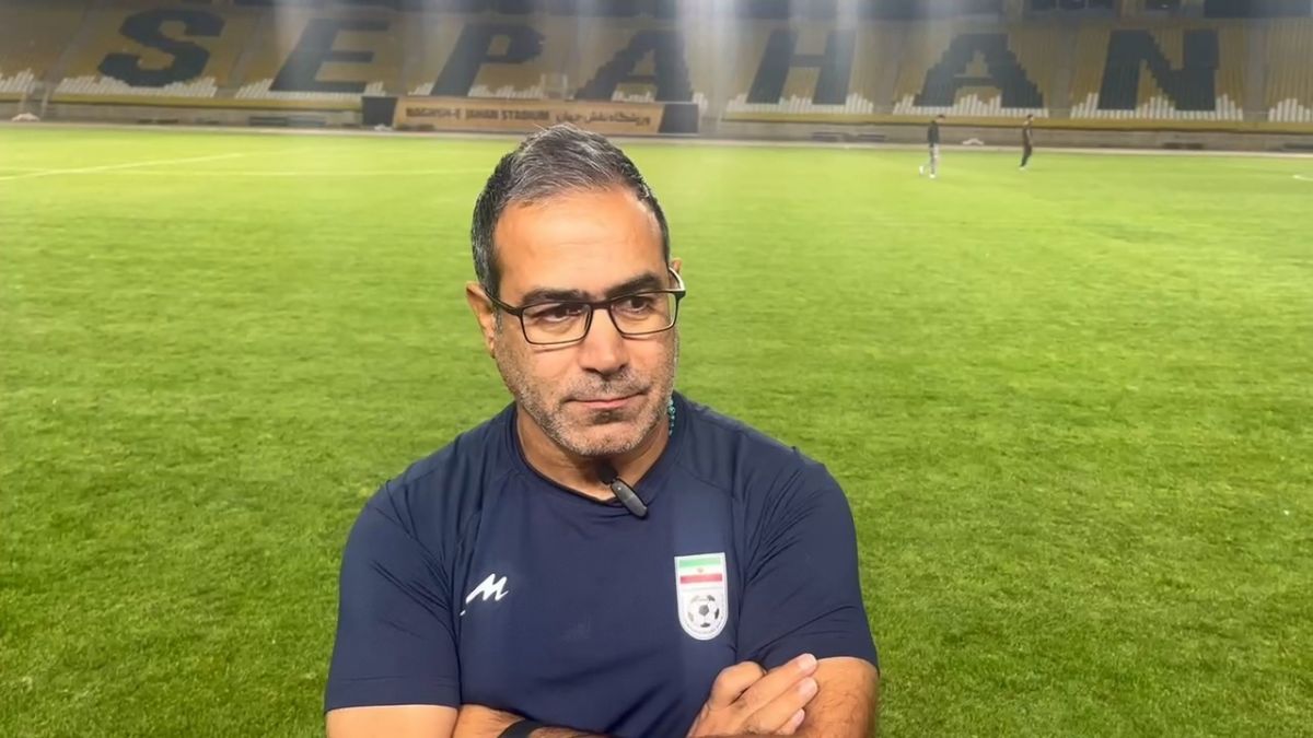 مصاحبه هادی مهدوی کیا مربی تیم امید ایران پس از تساوی با سپاهان