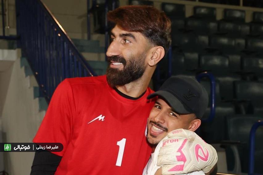 آغوش معنادار بیرو برای باشو؛ هیچ‌وقت به من گل نزدی مهدی!