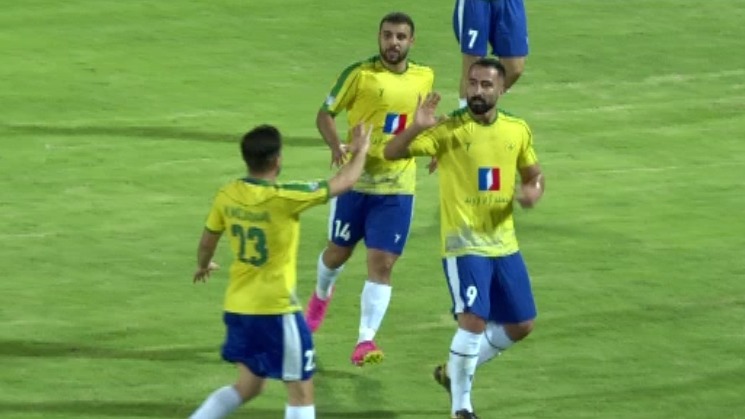 گل اول صنعت نفت آبادان به هوادار (رضا رضایی)