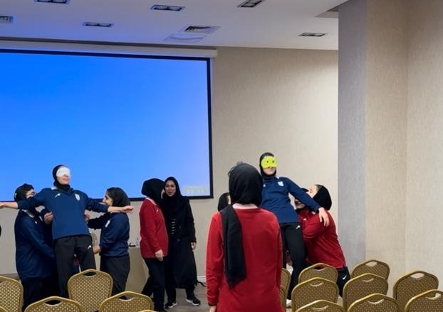 برگزاری تمرین تیم ملی فوتسال بانوان