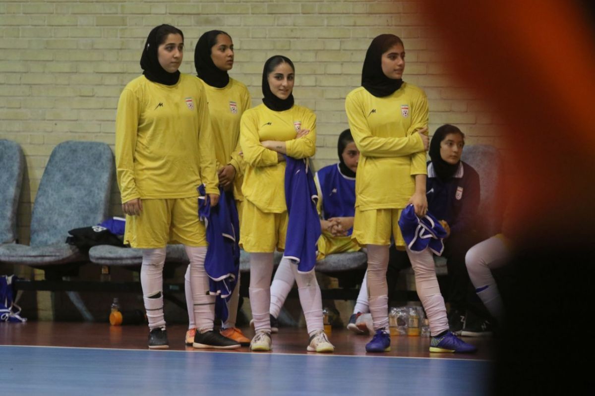 گزارش تصویری/از دیدار تیم ملی فوتسال دختران نوجوان و ستارگان دنیز ارس