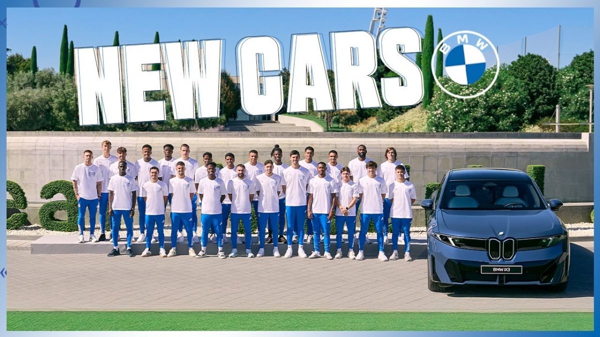 بازیکنان رئال مادرید و ماشین های BMW جدید