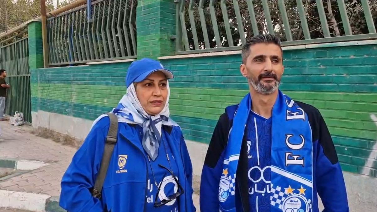گفت و گو با زوج استقلالی که برای تماشای بازی استقلال به هر هفته سفر می کنند
