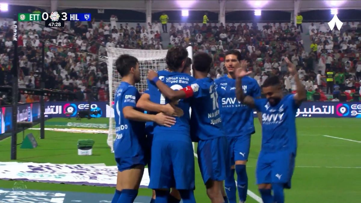 گل سوم الهلال به الاتفاق (روبن نوس)