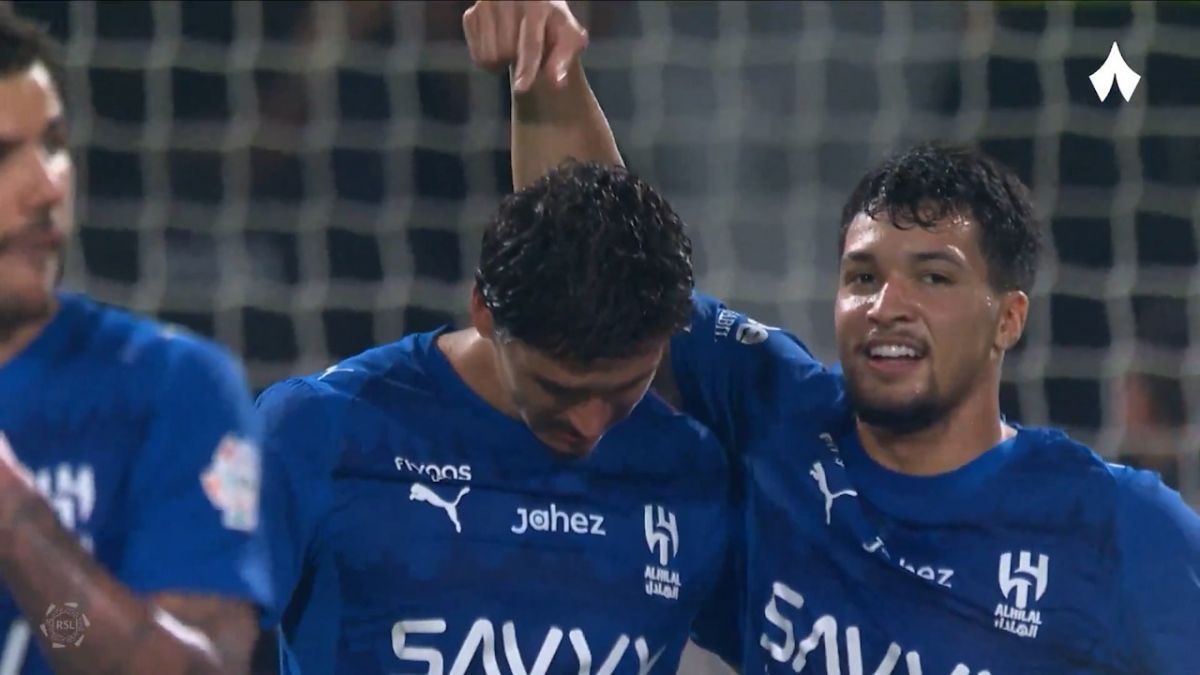 گل چهارم الهلال به الاتفاق (دبل لئوناردو)