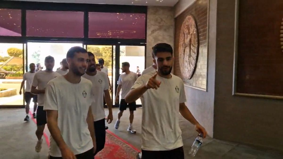 حواشی حضور بازیکنان الوحدات در هتل المپیک