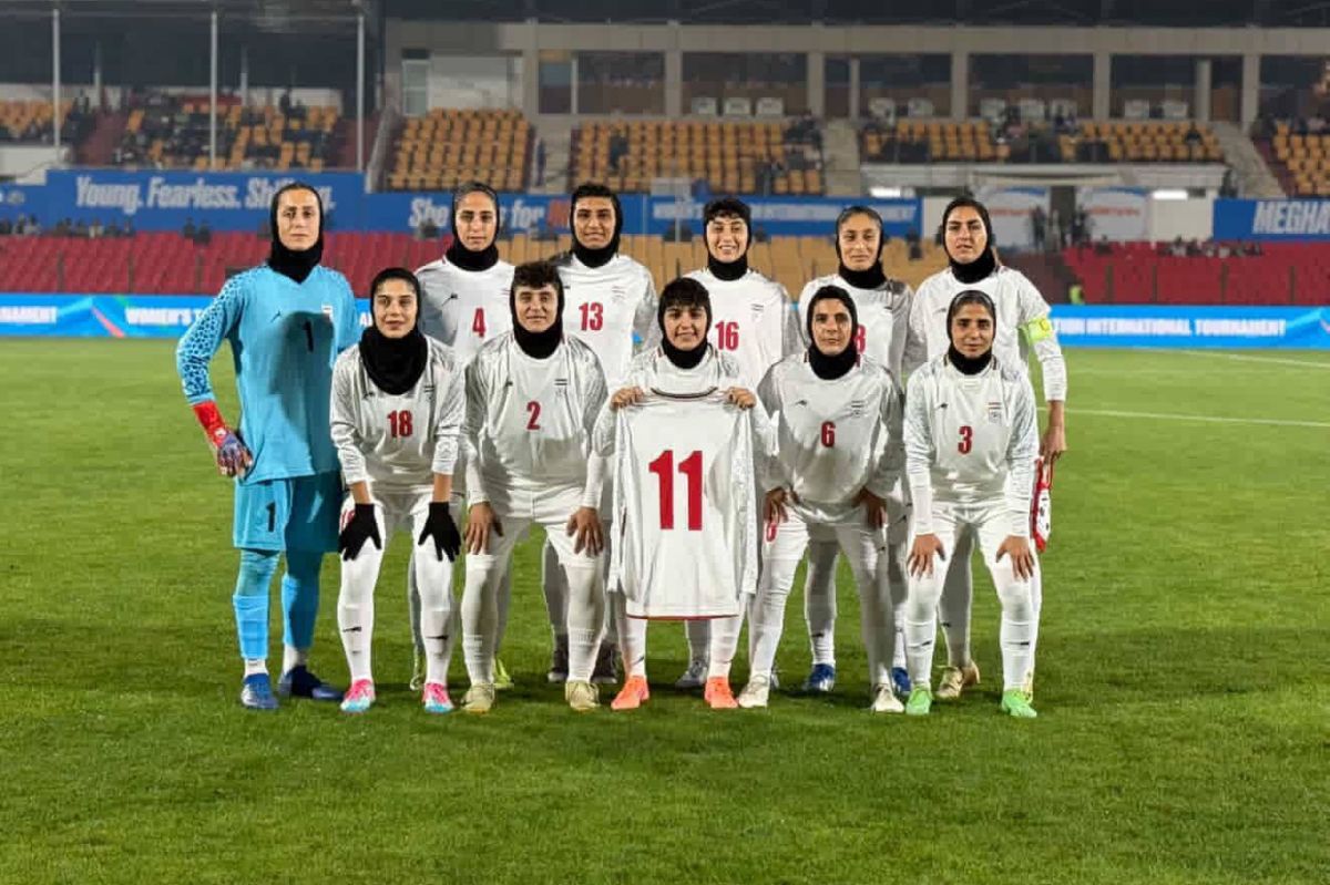 برد زنان ایران مقابل هند با دبل دیدار