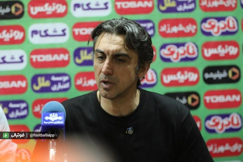 رحمتی: همه چیز عالی بود/ تنها علت باخت خیبر از دست رفتن پنالتی بود
