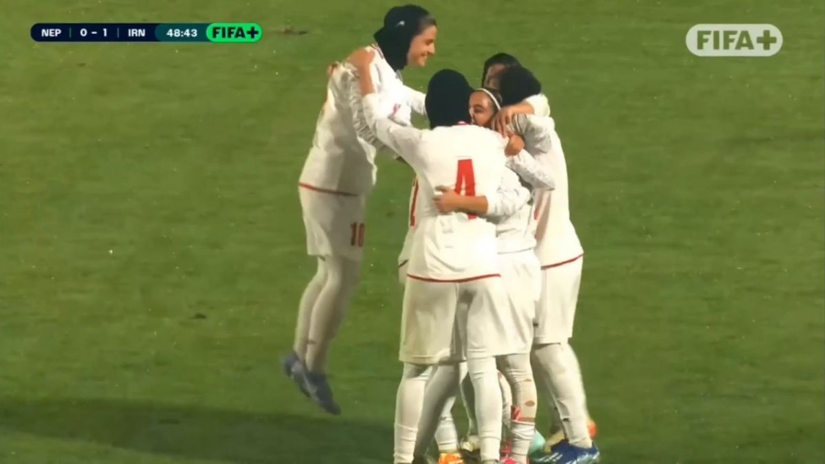سه گل‌ تیم ملی فوتبال زنان ایران به نپال