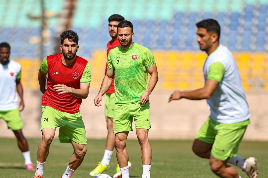 تمرین متفاوت پرسپولیس؛ همه بودند جز هاشمیان! (عکس)