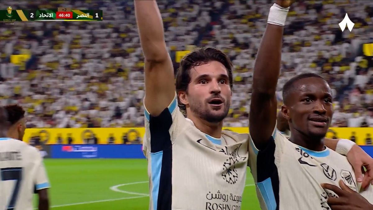 گل دوم الاتحاد به النصر (حسام عوار)
