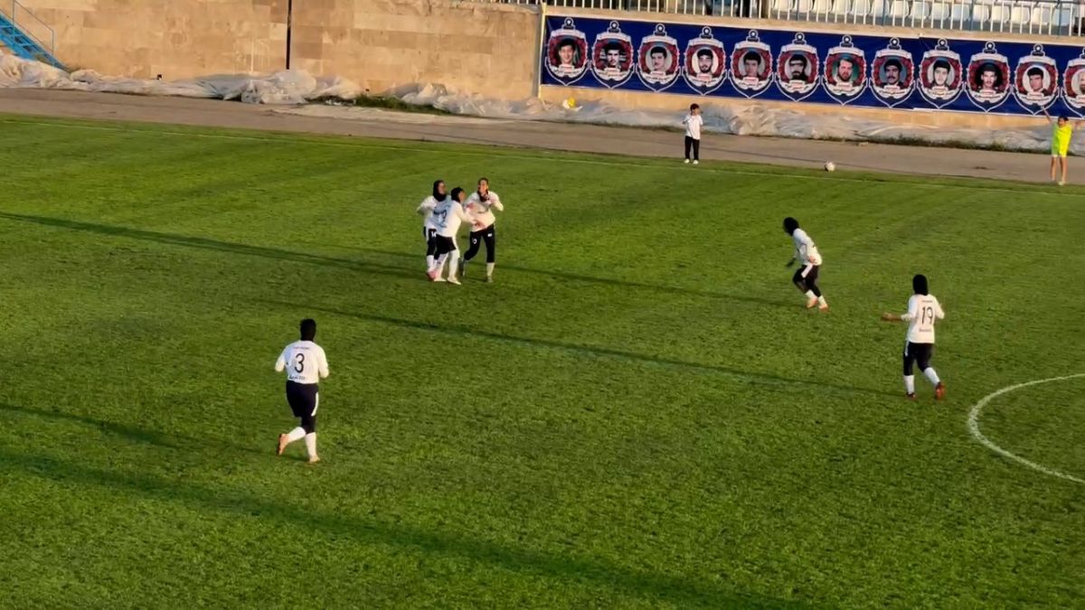 گل دوم بانوان ملوان به پرسپولیس (دبل یسنا جعفرزاده)